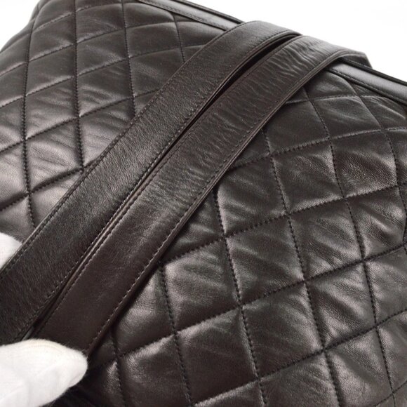 Chanel Black Lambskin Backpack - Picture 5 of 8